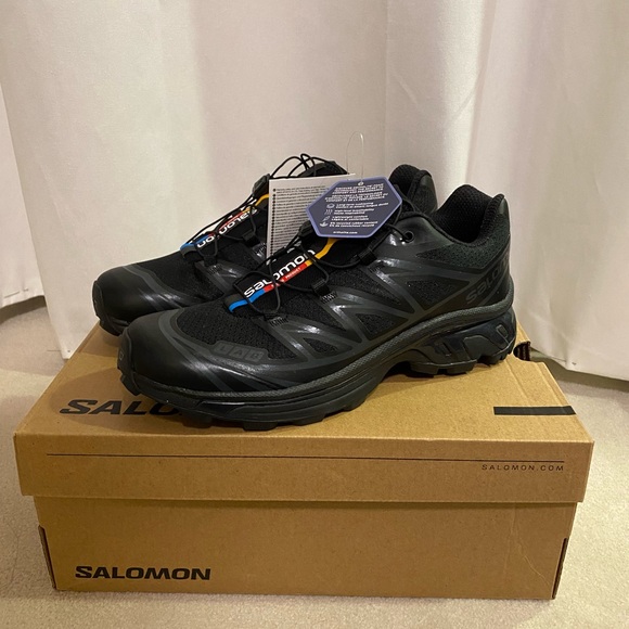 Salomon XT6 - Triple Black - Picture 1 of 4
